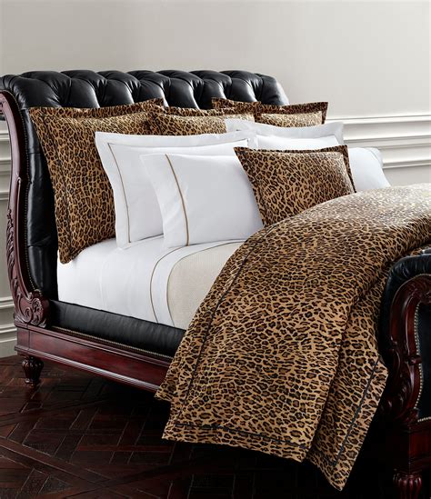 ralph lauren leopard sheets|ralph lauren leopard comforter.